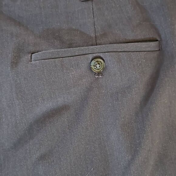 Van Heusen Suit Pants Blue 34W x 32L - Picture 9 of 9